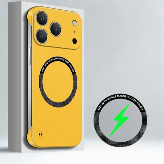 Capa Iphone 17 Pro Amarela