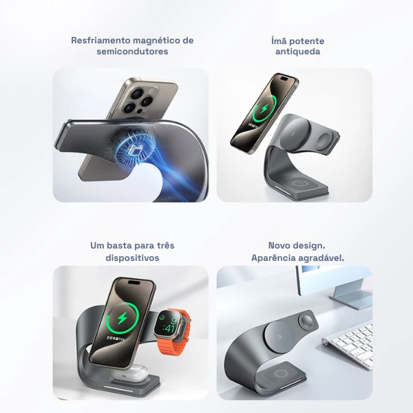 Carregador para Apple CrownQu 013