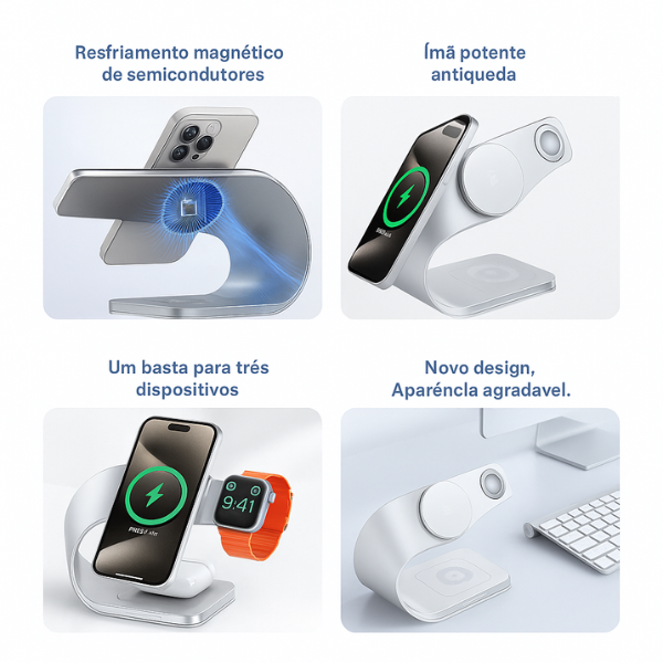 Carregador para Apple CrownQu 014