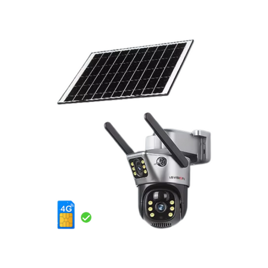 LS VISION-Câmera solar4G