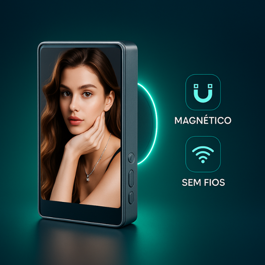Tela de Monitor de Selfie Cinza 08
